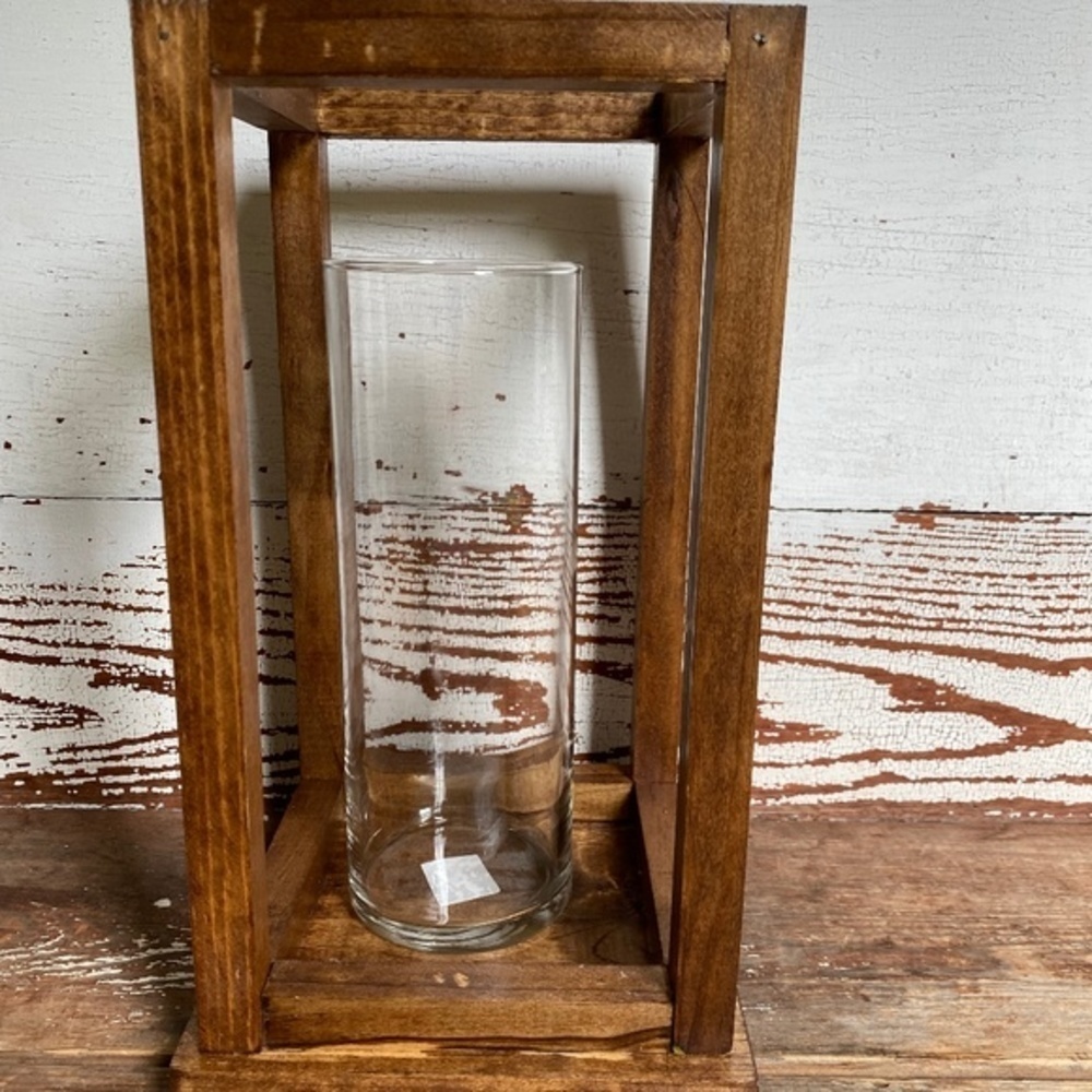 Custom Made Wooden Lantern - Picture 4 of 5
